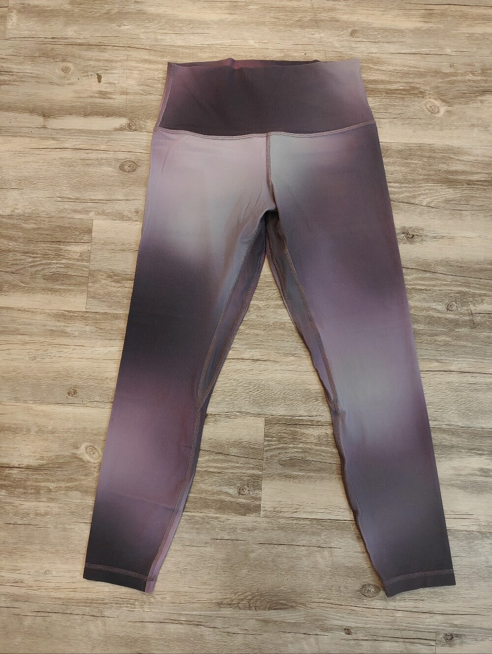 Lululemon Align High-Rise Pant 25" Aurora Haze Purple Multi Size 8 EUC